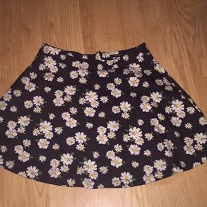 Forever 21 flower skater skirt! Size medium